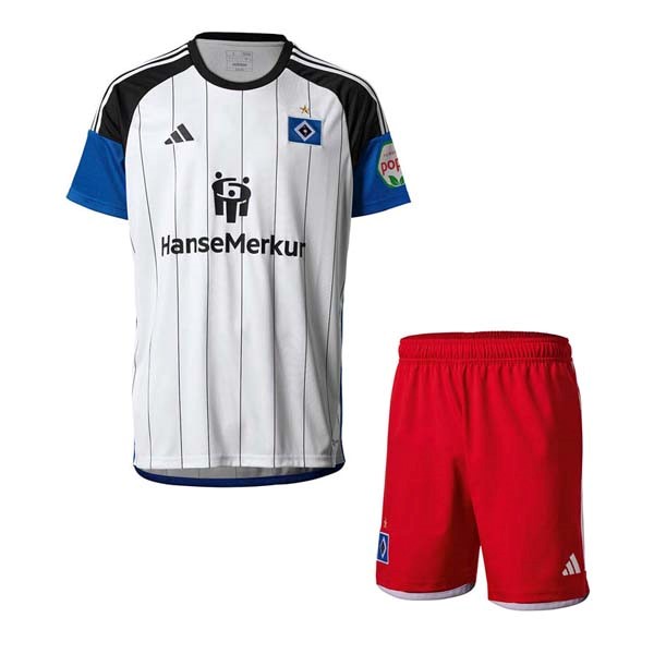 Camiseta Hamburgo S.V 1ª Niño 2023-2024